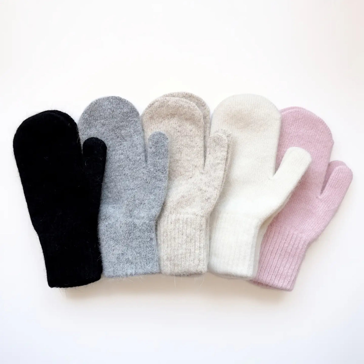 Winter Lux Angora Mittens