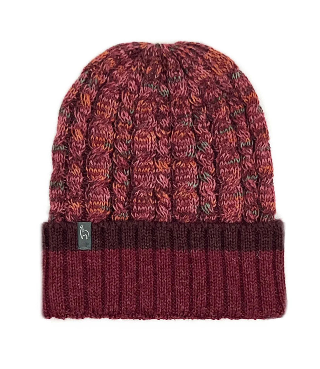 Alpaca Beanie Braided