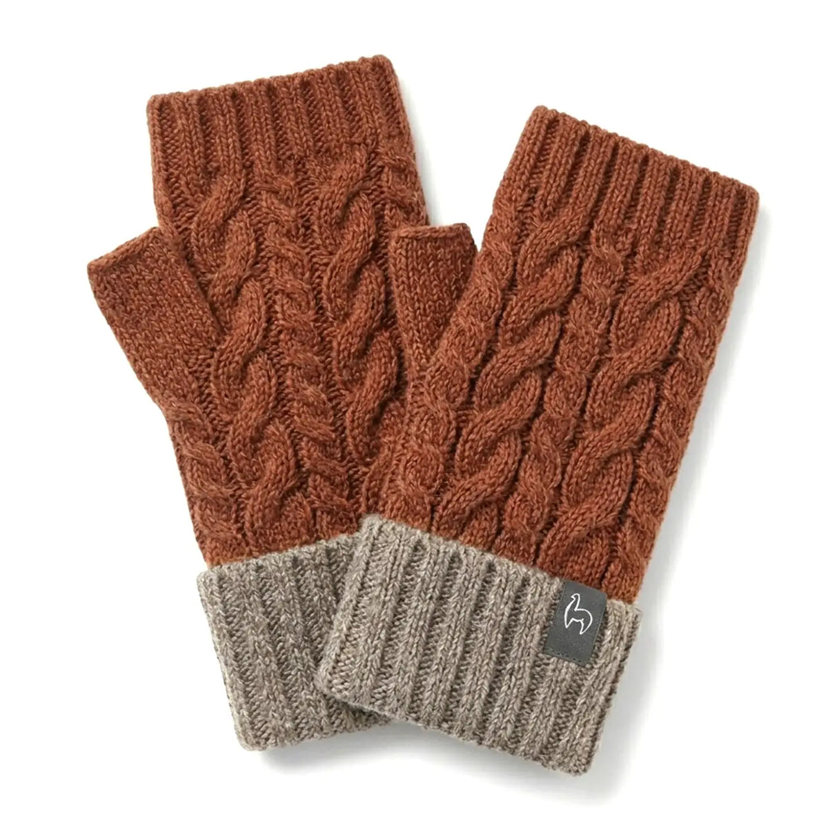 Alpaca Gloves Braided