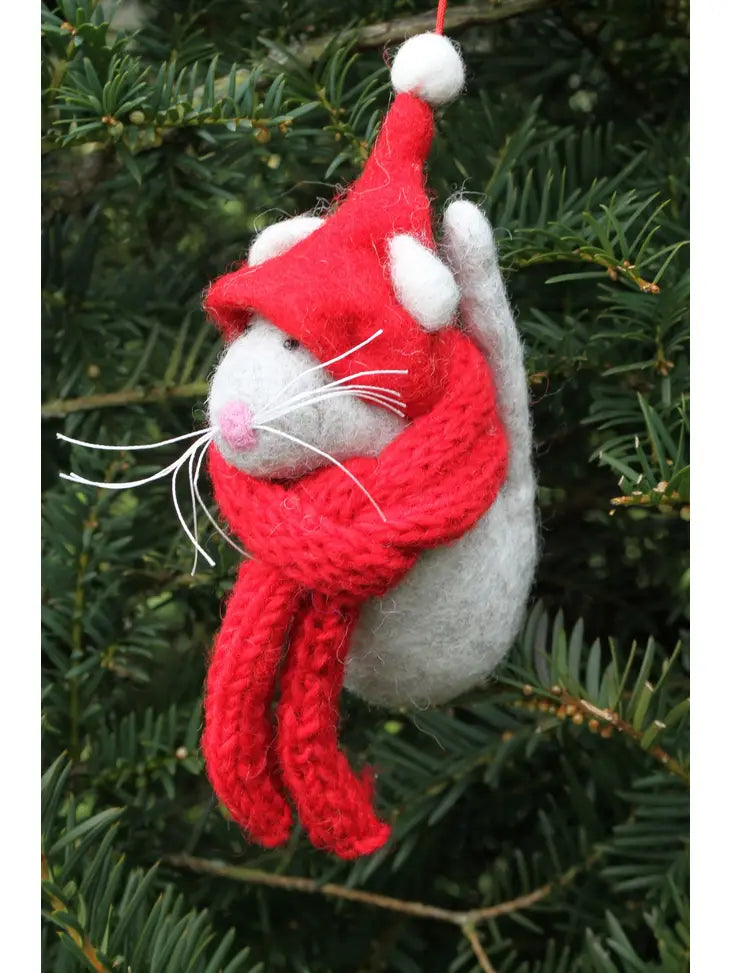 Christmas Mouse Ornament