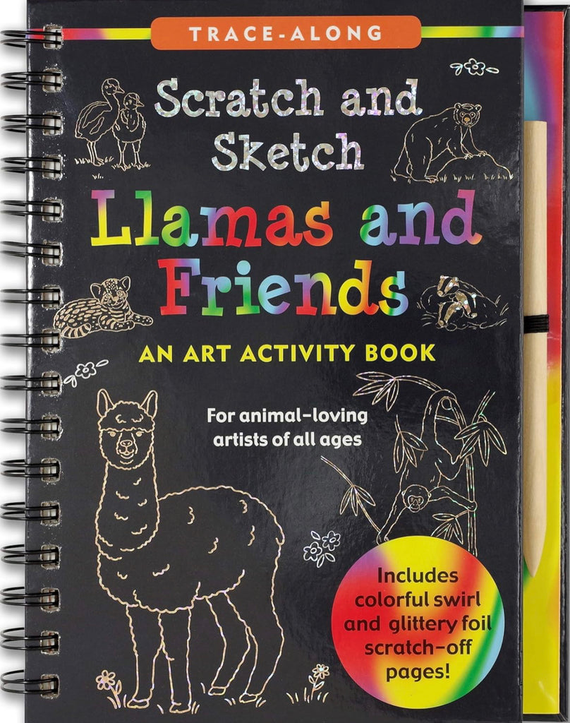 Llamas and Friends Scratch and Sketch – Buck Brook Alpacas