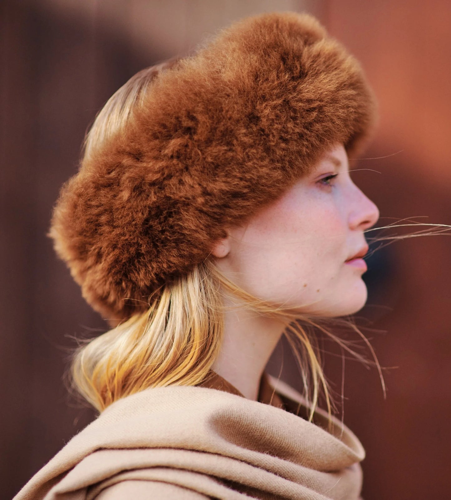 ALPACA FUR HEADBAND