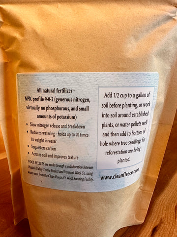 Wool Garden and Plant Pellets