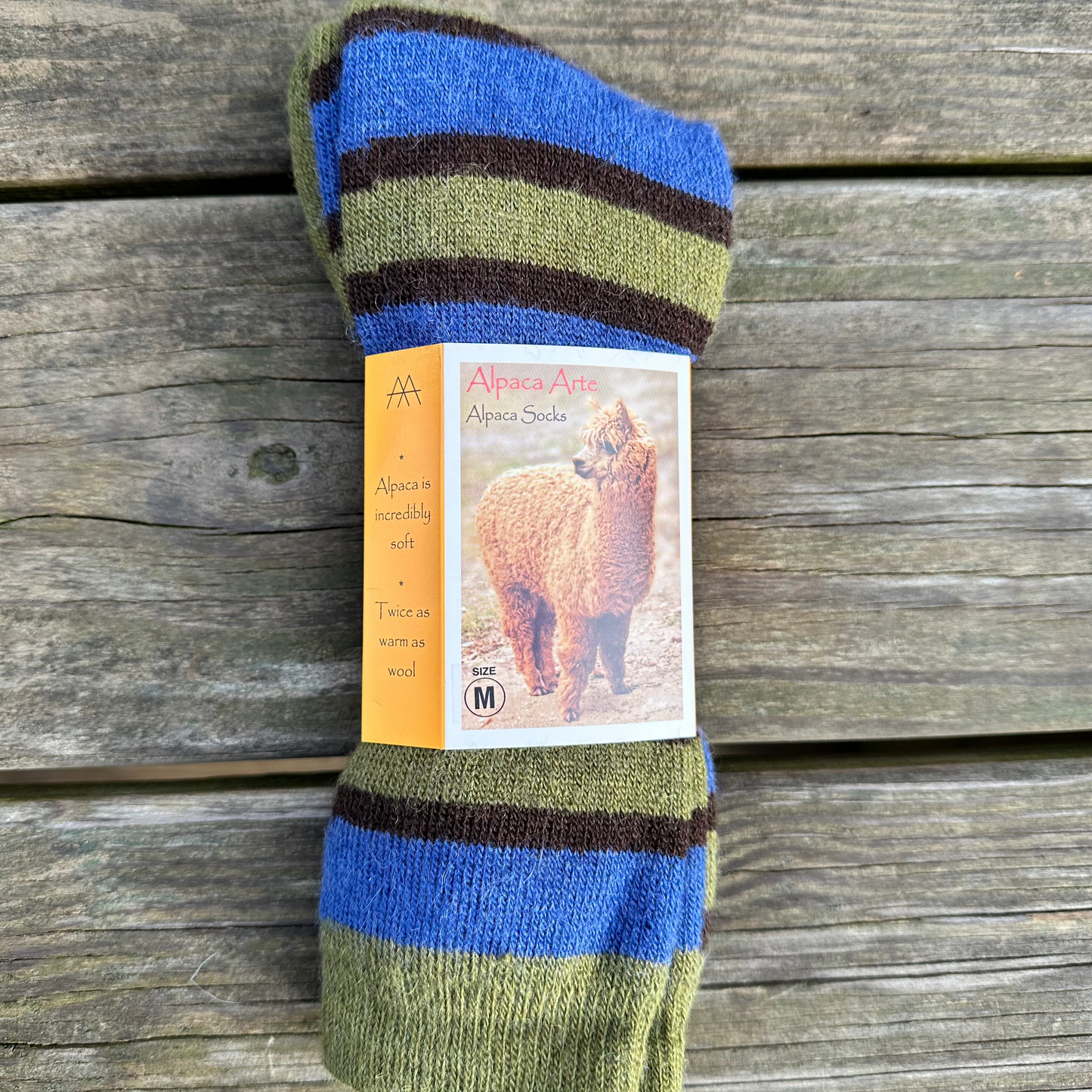 ALPACA ARTE SOCKS / OUR HERD ORIGINAL STRIPES