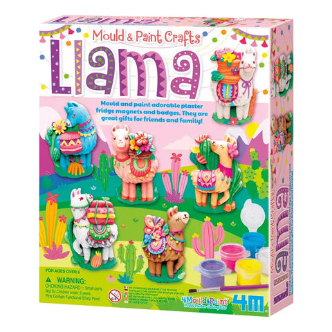 MOULD AND PAINT LLAMA DIY PLASTER ART KIT