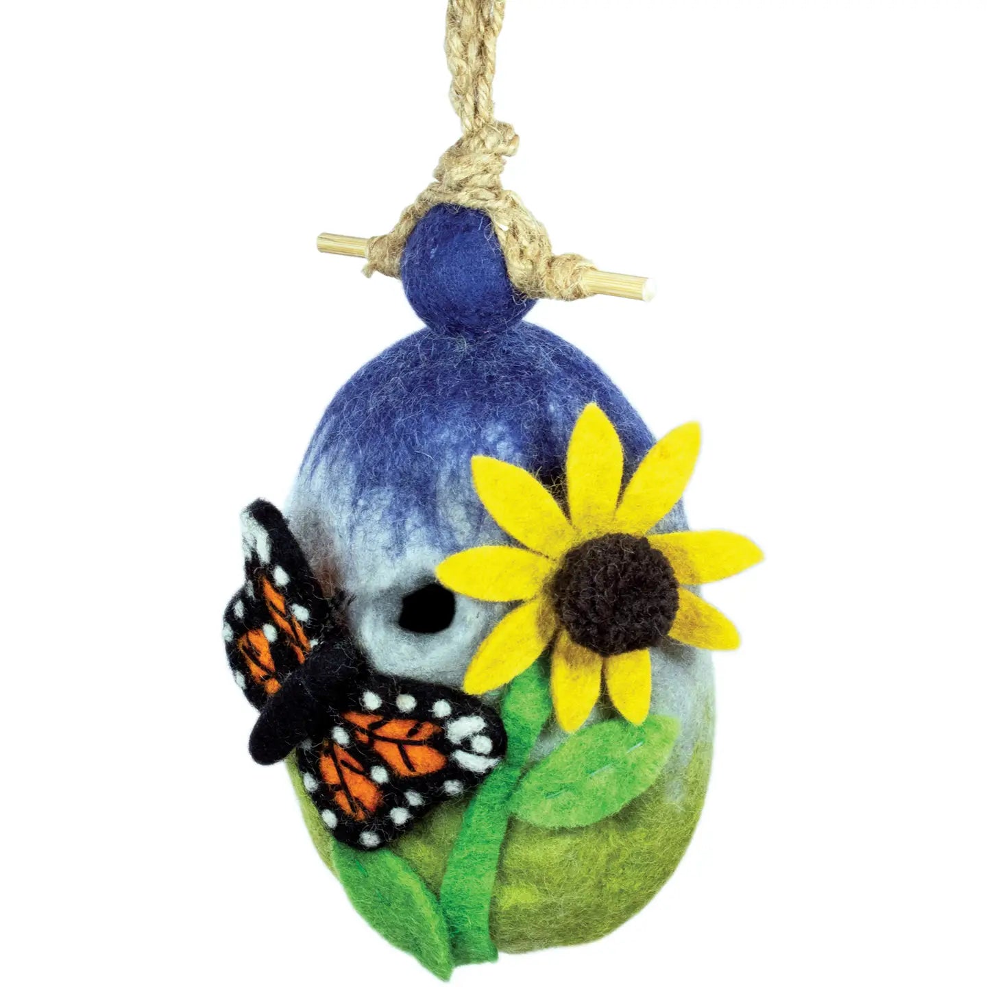 WILD WOOLIES FELTED BIRDHOUSE