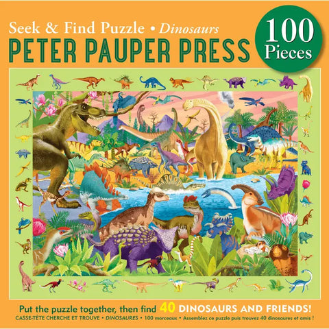Dinosaur Seek and Find Puzzle
