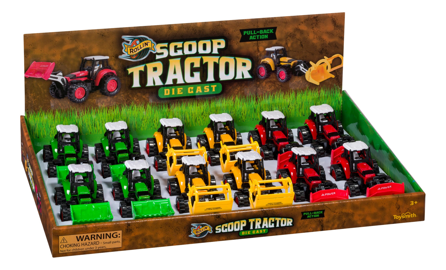 Roll and Scoop Tractor