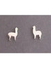 Sterling Silver Alpaca Earrings