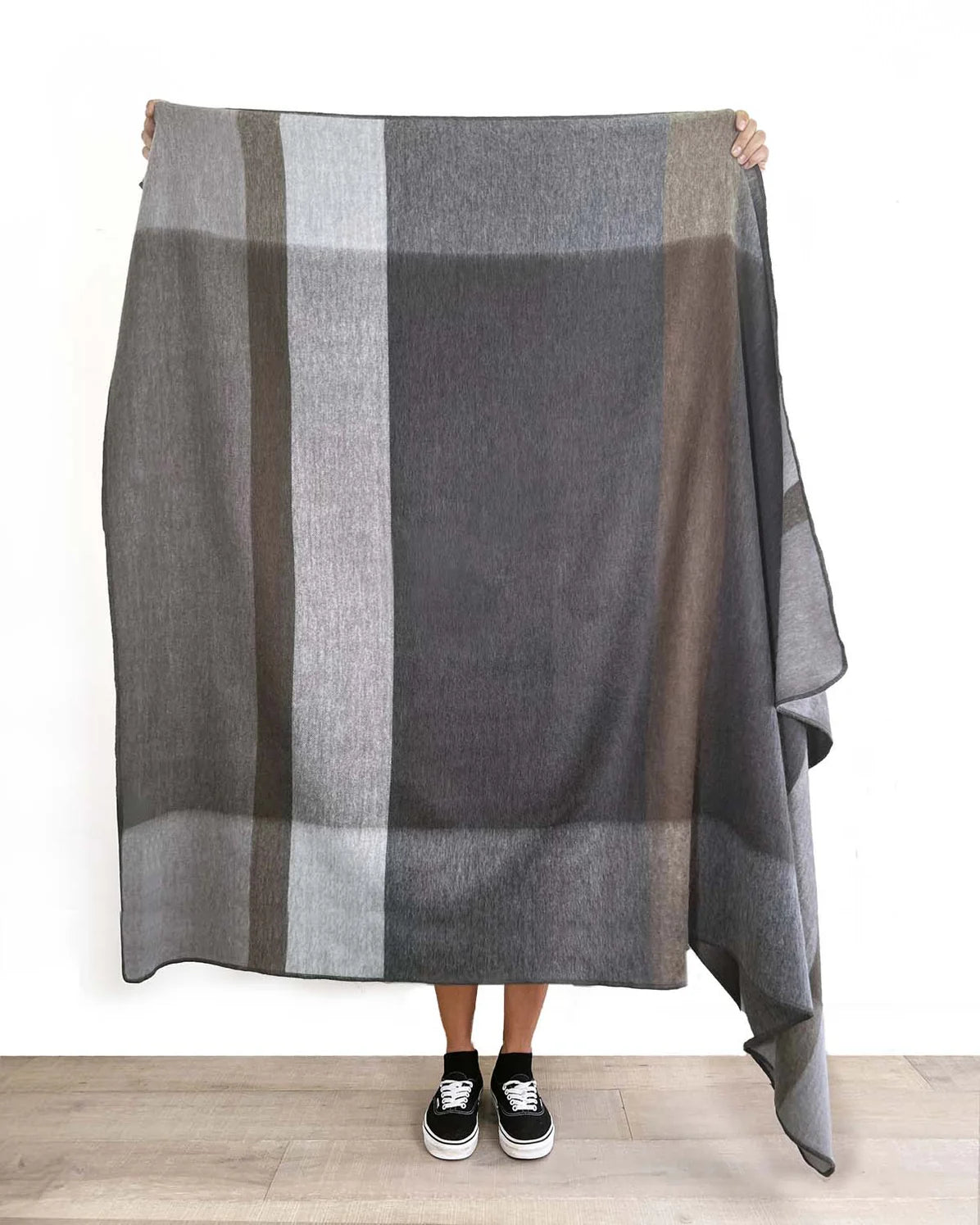 ALPACA BRUSHED PLAID BLANKETS