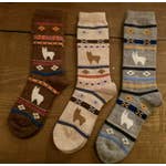ALPACA WATCHING SOCKS