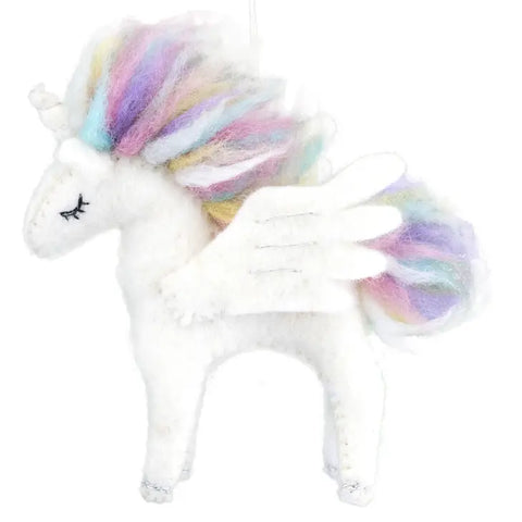 HAND FELTED CELESTIAL UNICORN