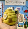 WILD WOOLIES FELTED ORNAMENT / Busy Beehive