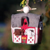 WILD WOOLIES FELTED BIRDHOUSE