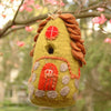 WILD WOOLIES FELTED BIRDHOUSE