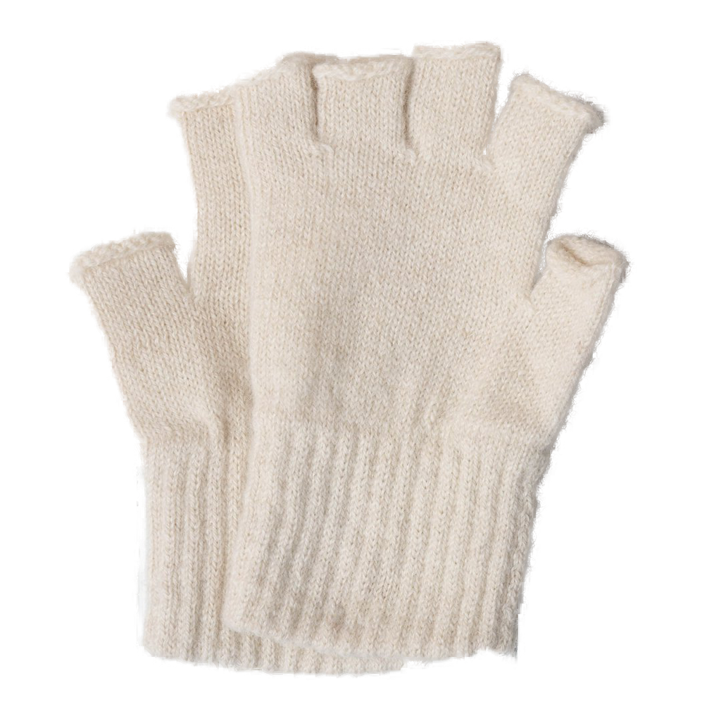 Alpaca fingerless gloves, alpaca writing gloves