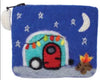 WILD WOOLIES FELTED COIN PURSE