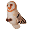 WILD WOOLIES FELTED WOOL ORNAMENT Barn Owl