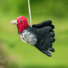 WILD WOOLIES FELTED ORNAMENT/Woodpecker