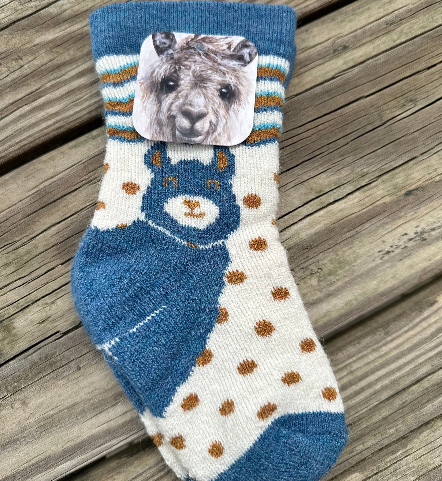 Happy Alpaca Kids Socks