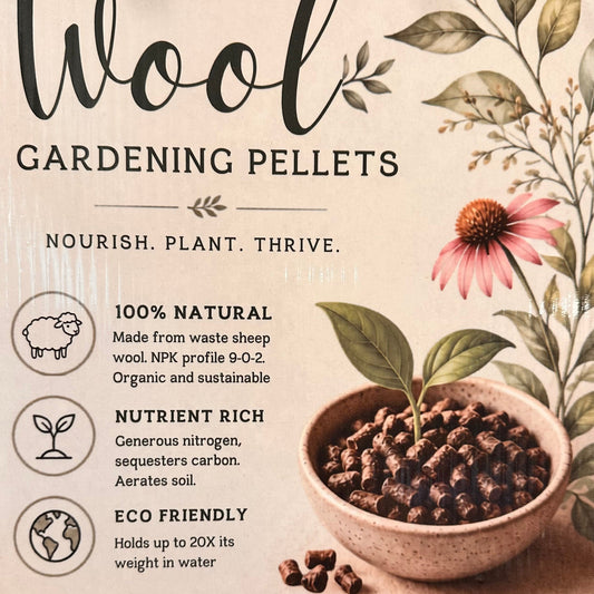 Wool Garden and Plant Pellets