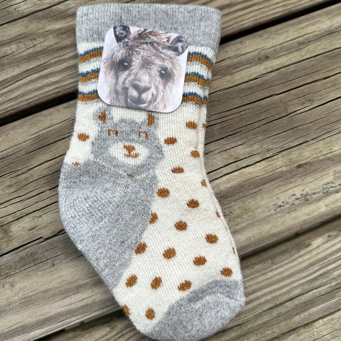 Happy Alpaca Kids Socks