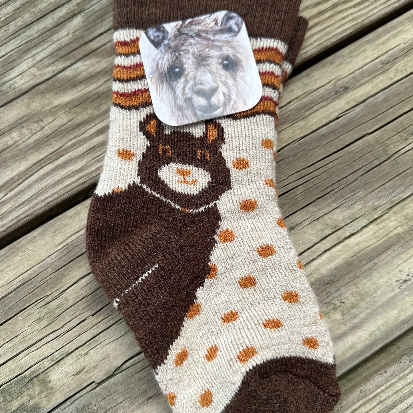 Happy Alpaca Kids Socks
