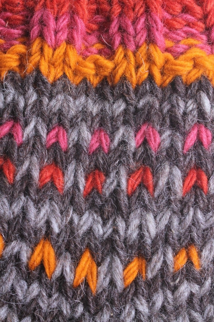 Arica Sofa Socks Bark/Earth