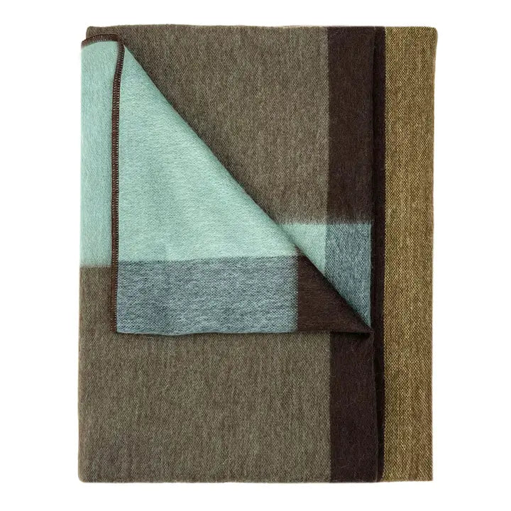 ALPACA BRUSHED PLAID BLANKETS