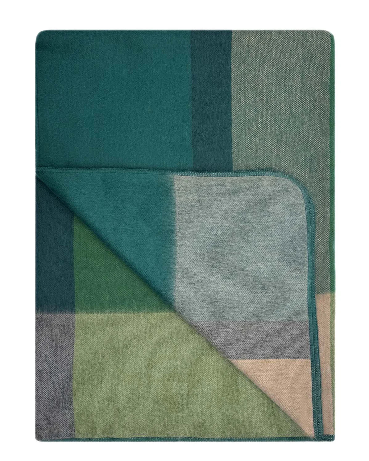 ALPACA BRUSHED PLAID THROWS
