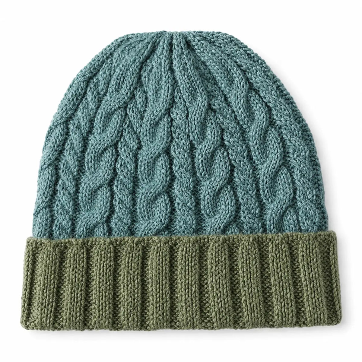 Alpaca Beanie Braided