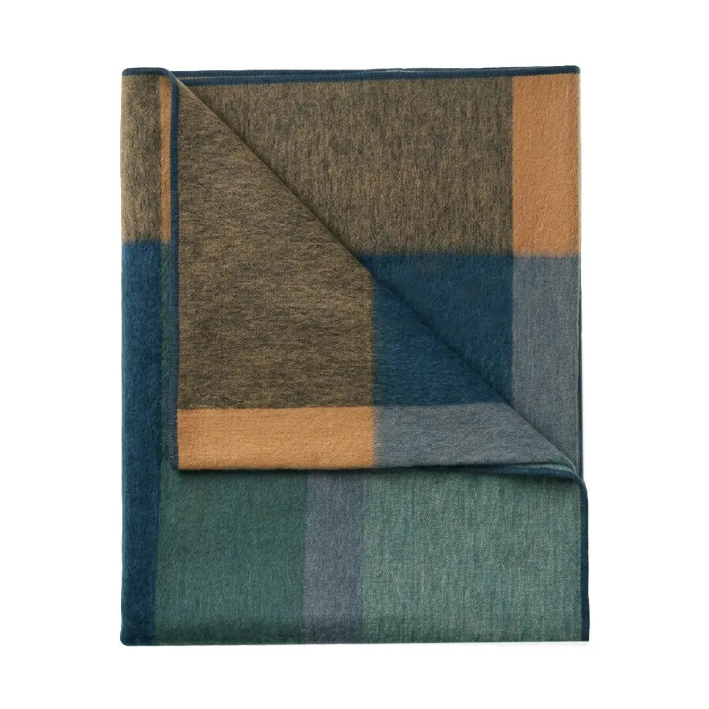 ALPACA BRUSHED PLAID BLANKETS