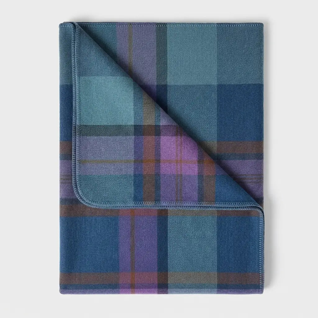 ALPACA BRUSHED PLAID BLANKETS