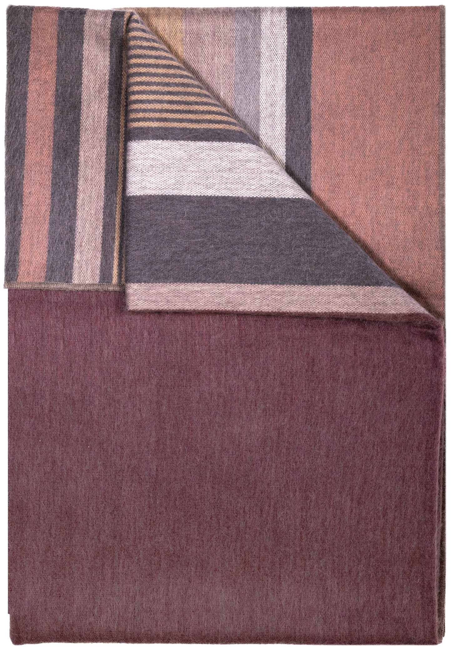 BRUSHED ALPACA THROW