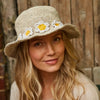 Daisy Cotton Hemp Sun Hat