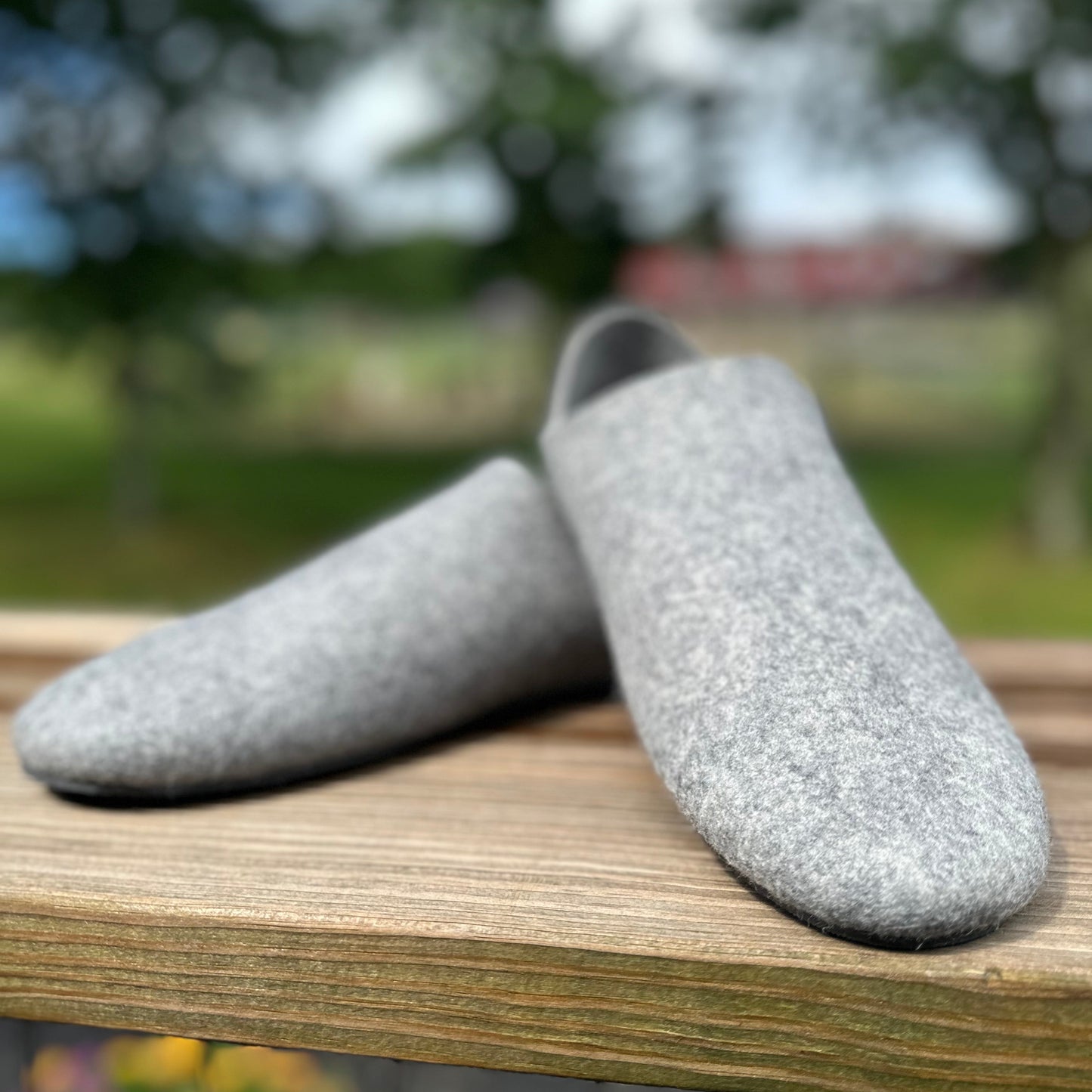 Buck Brook Felted House Slippers