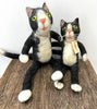 Felted Sitting Cats