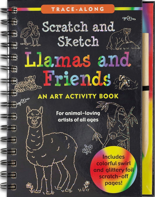 Llamas and Friends Scratch and Sketch