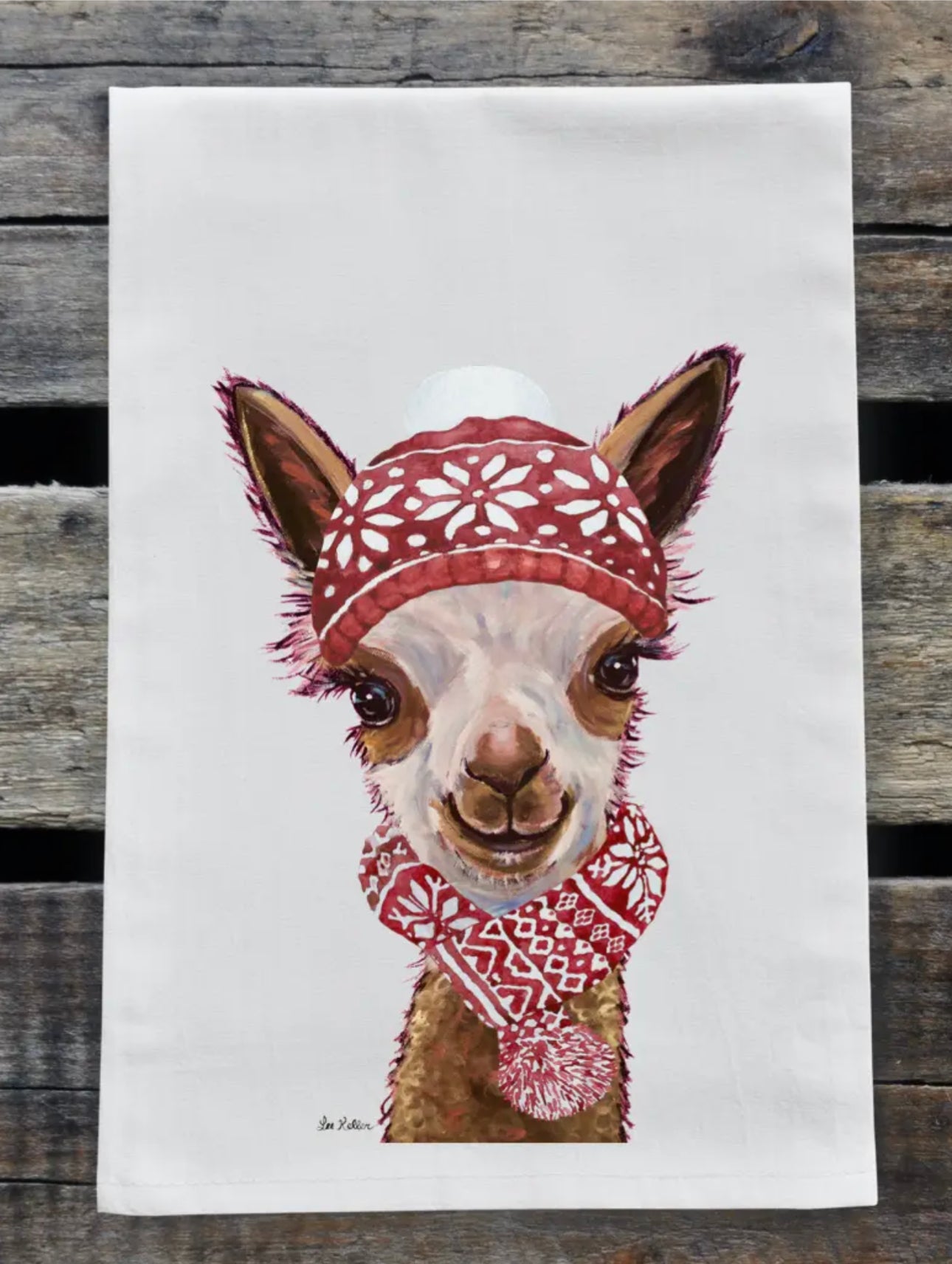 Flour Sack Alpaca Tea Towels