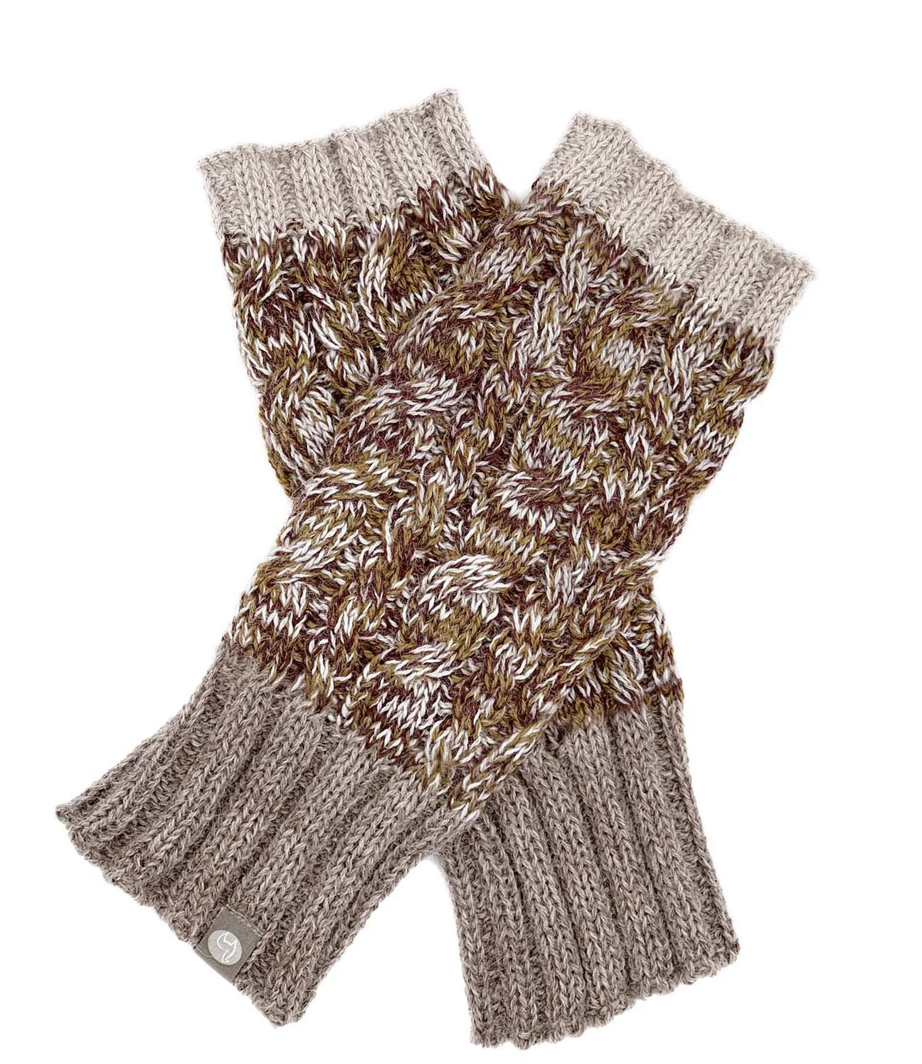 Alpaca Gloves Braided