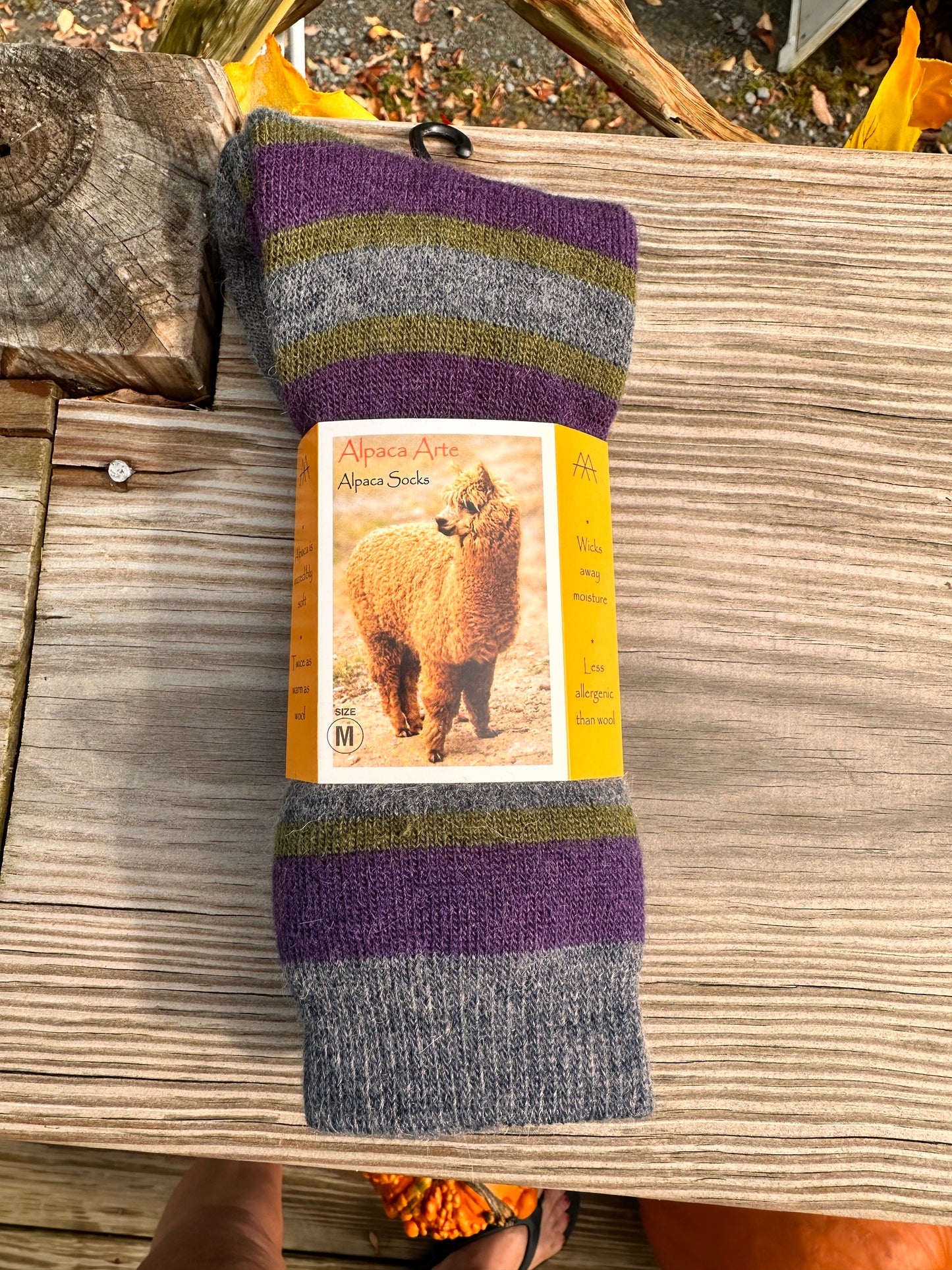 ALPACA ARTE SOCKS  / FUN PRINTS