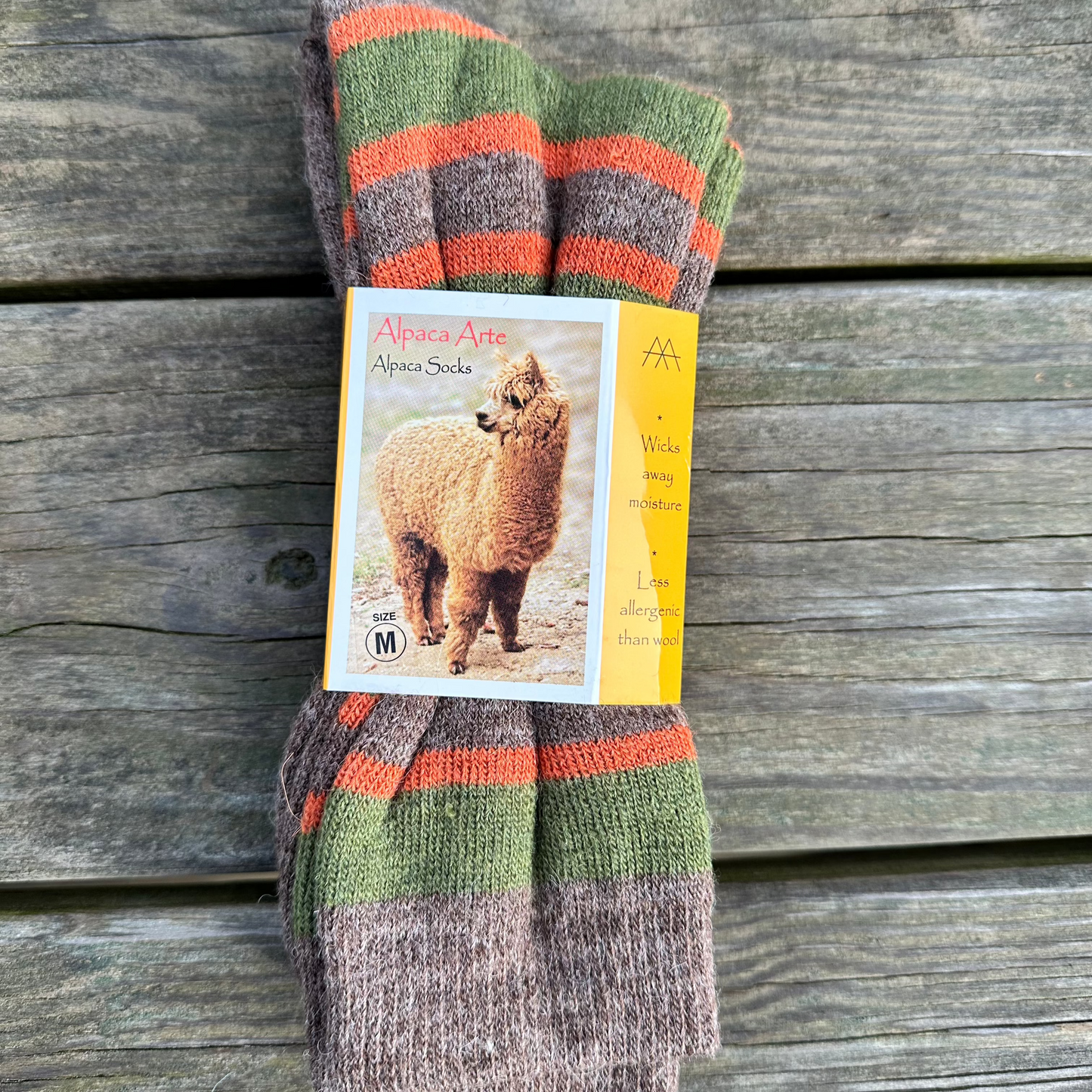 ALPACA ARTE SOCKS / OUR HERD ORIGINAL STRIPES