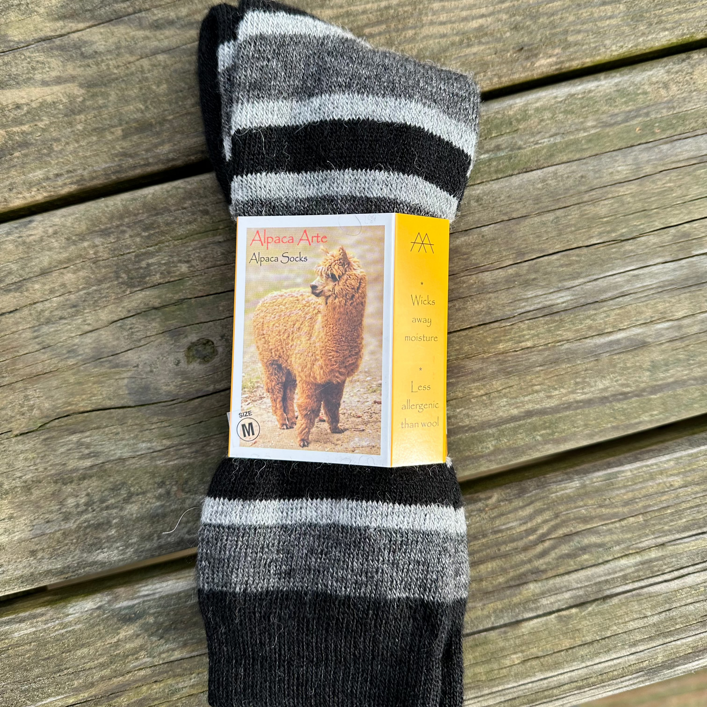 ALPACA ARTE SOCKS / OUR HERD ORIGINAL STRIPES