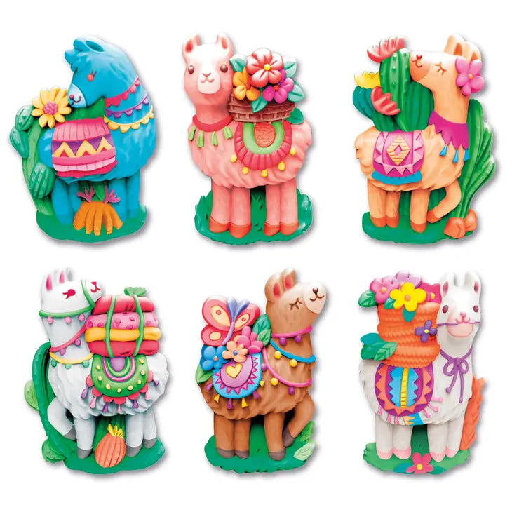 MOULD AND PAINT LLAMA DIY PLASTER ART KIT