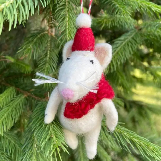 Holiday Mouse Ornament