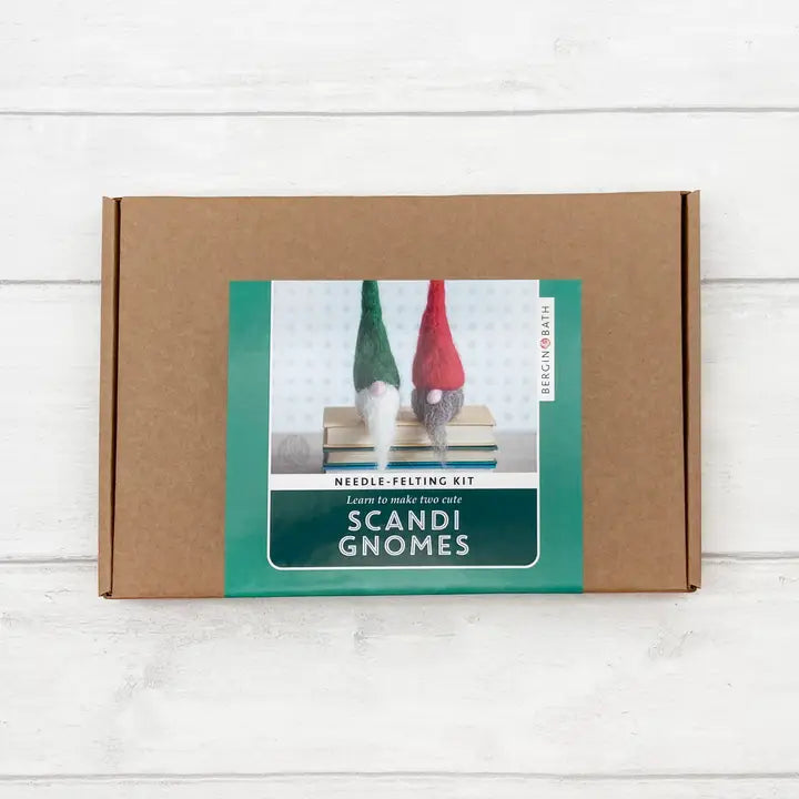 Needle Felting Kit / Scandi Gnomes