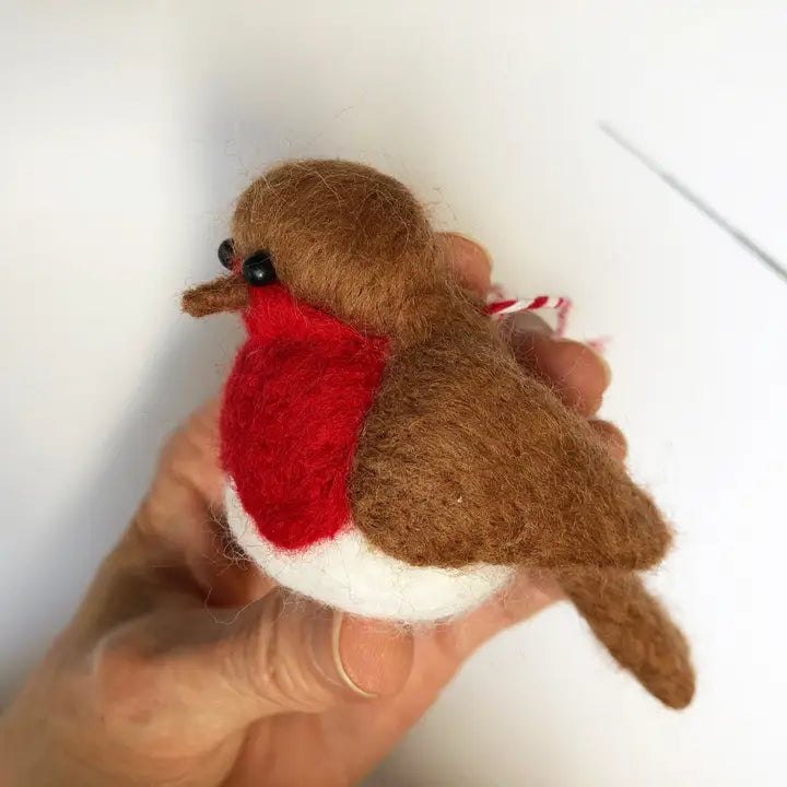 Needle Felting Kit / Robins