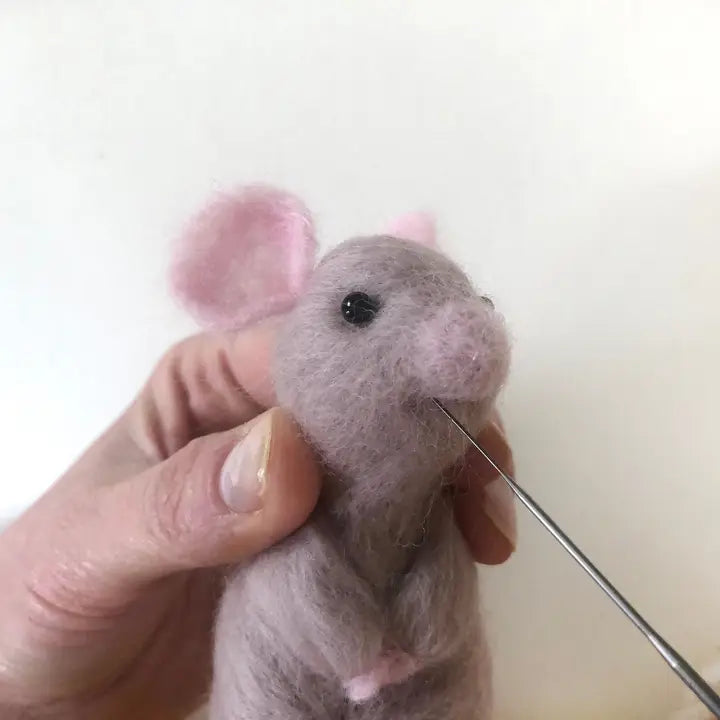 Needle Felting Kit / Mice