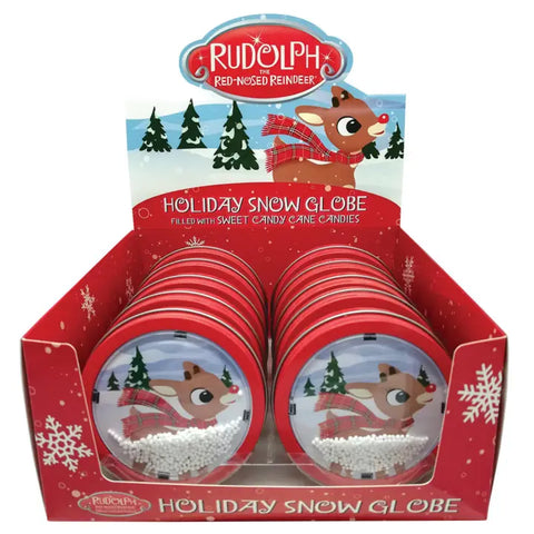 Rudolph Holiday Snow Globe