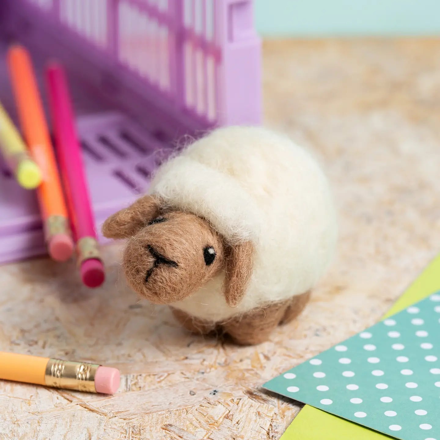 Mini Needle Felting Kit / Sheep